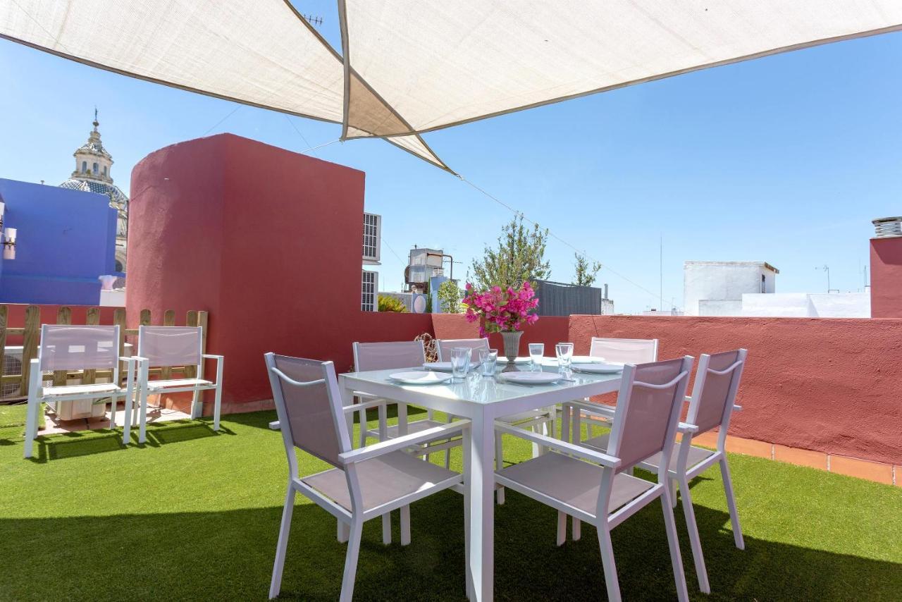 Genteel Home Salvador Terrace Sevilla Bagian luar foto